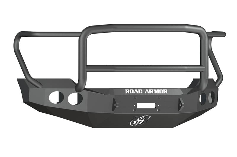 Ford F-250 Front Bumper - Road Armor - Stealth Winch w/Lonestar Guard - Tex Blk - `11-`16